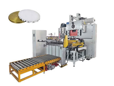 Chemical lid production line